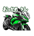 スポーツバイク(K車)(車バイクシリーズ)（個別スタンプ：9）