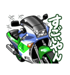 スポーツバイク(K車)(車バイクシリーズ)（個別スタンプ：16）