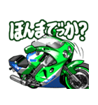 スポーツバイク(K車)(車バイクシリーズ)（個別スタンプ：27）