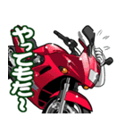 スポーツバイク(K車)(車バイクシリーズ)（個別スタンプ：37）