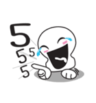 Cute skull is your friend（個別スタンプ：24）