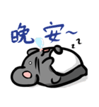 funny mouse sticker（個別スタンプ：3）