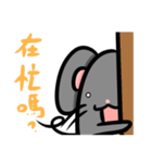 funny mouse sticker（個別スタンプ：4）