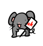 funny mouse sticker（個別スタンプ：5）