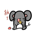 funny mouse sticker（個別スタンプ：12）