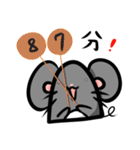 funny mouse sticker（個別スタンプ：23）