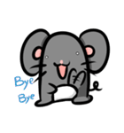 funny mouse sticker（個別スタンプ：25）