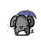 funny mouse sticker（個別スタンプ：28）