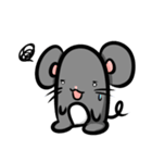 funny mouse sticker（個別スタンプ：29）