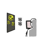 White Man - College（個別スタンプ：10）
