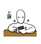 White Man - College（個別スタンプ：31）