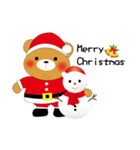 Shy Bobby Bear -Merry Christmas（個別スタンプ：6）