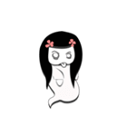 P Cute Ghost（個別スタンプ：12）