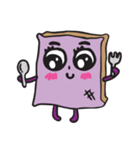 "Pandan and Taro bread"（個別スタンプ：21）