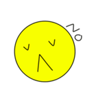 yellow faces（個別スタンプ：23）