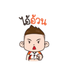 Foot ball alfa player（個別スタンプ：18）