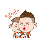 Foot ball alfa player（個別スタンプ：26）