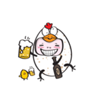 Chikin Chicken man（個別スタンプ：3）