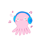 A cute octopus！（個別スタンプ：11）