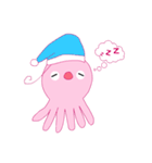 A cute octopus！（個別スタンプ：16）