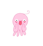 A cute octopus！（個別スタンプ：19）