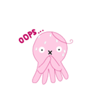 A cute octopus！（個別スタンプ：22）