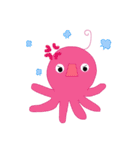 A cute octopus！（個別スタンプ：31）