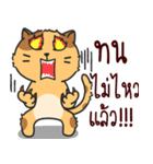 funny..cat（個別スタンプ：7）