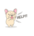 動く！Frenchy the French Bulldog 3（個別スタンプ：3）