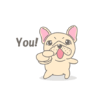 動く！Frenchy the French Bulldog 3（個別スタンプ：6）