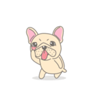 動く！Frenchy the French Bulldog 3（個別スタンプ：14）