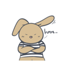 Brown Bunny（個別スタンプ：4）