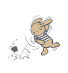 Brown Bunny（個別スタンプ：5）