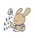 Brown Bunny（個別スタンプ：11）