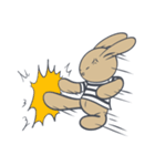 Brown Bunny（個別スタンプ：12）