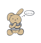 Brown Bunny（個別スタンプ：15）