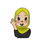 Hijab Colorful（個別スタンプ：4）