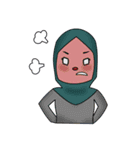 Hijab Colorful（個別スタンプ：18）