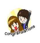 Happy Couple: by Anuphas（個別スタンプ：38）