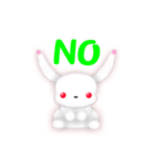 白いうさぎの”リト”（個別スタンプ：7）