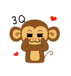 Lazy Lazy Monkey 3（個別スタンプ：1）