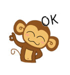 Lazy Lazy Monkey 3（個別スタンプ：25）