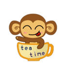 Lazy Lazy Monkey 3（個別スタンプ：34）