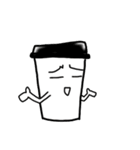 Life of coffee cups（個別スタンプ：17）