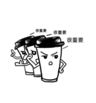 Life of coffee cups（個別スタンプ：21）