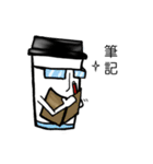 Life of coffee cups（個別スタンプ：37）