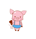 Little-heart Pig（個別スタンプ：6）