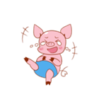 Little-heart Pig（個別スタンプ：7）