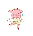 Little-heart Pig（個別スタンプ：37）