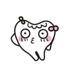 cute kawaii tooth（個別スタンプ：22）